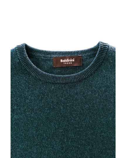 Baldinini Trend Green Cashmere Men Sweater