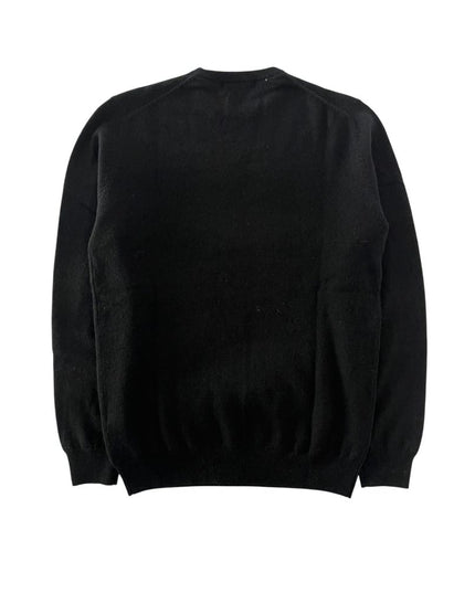 Baldinini Trend Black Cashmere Men Sweater