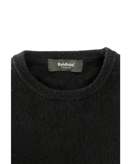 Baldinini Trend Black Cashmere Men Sweater