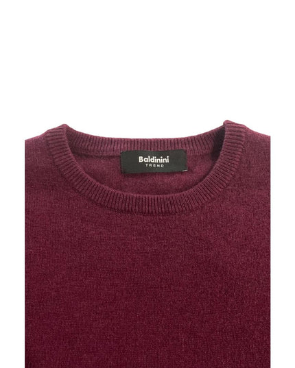 Baldinini Trend Red Cashmere Men Sweater