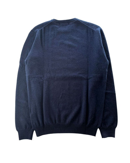 Baldinini Trend Blue Cashmere Men Sweater