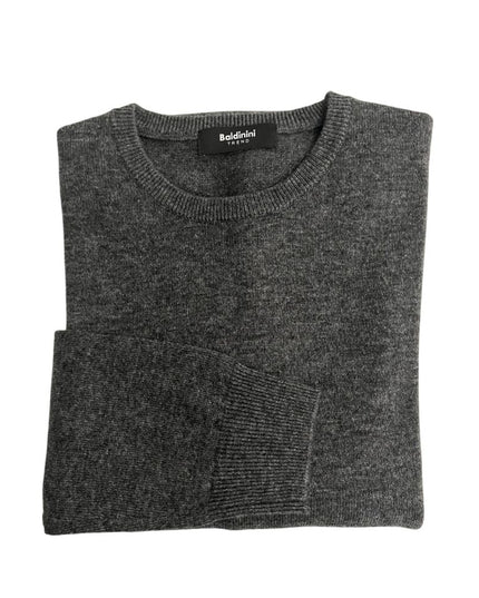 Baldinini Trend Gray Cashmere Men Sweater