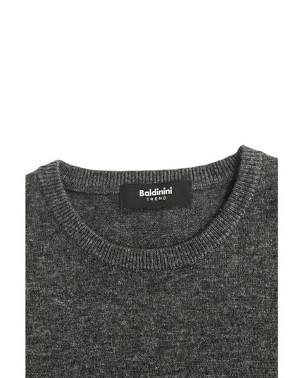 Baldinini Trend Gray Cashmere Men Sweater