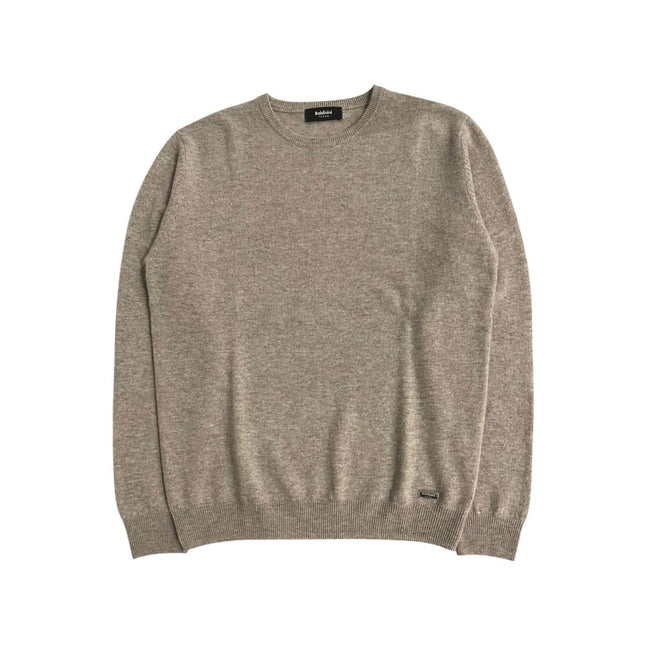 Baldinini Trend Beige Cashmere Men Sweater
