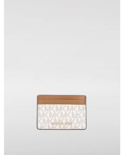 Michael Kors Beige Pvc Cardholder