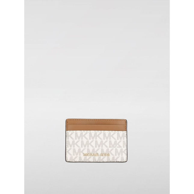 Michael Kors Beige Pvc Cardholder