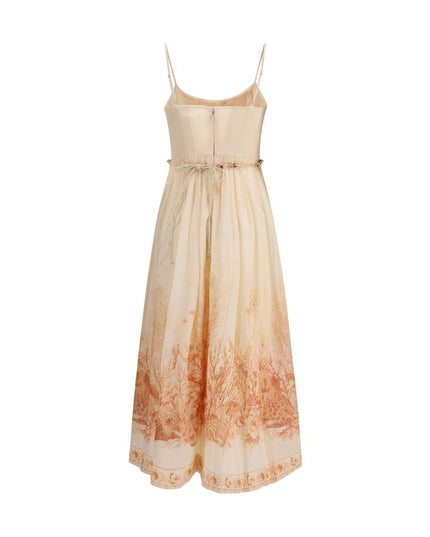 Zimmermann Multicolor Cotton Long Dress