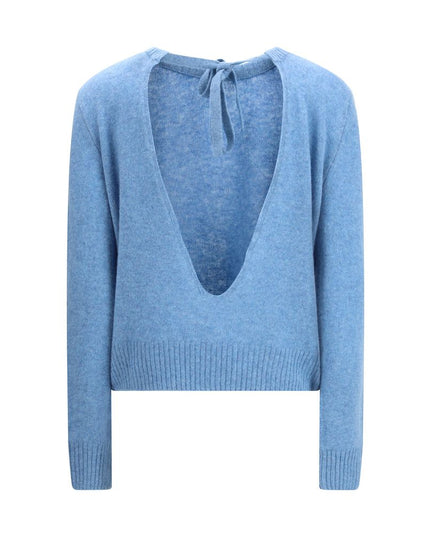 Marni Light Blue Cashmere Sweatshirt