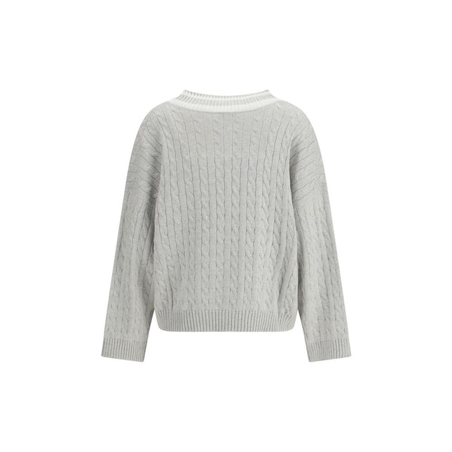 Brunello Cucinelli White Cotton Sweatshirt