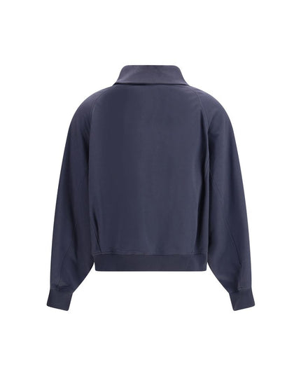 Brunello Cucinelli Blue Cotton Bomber