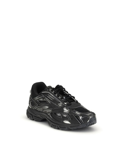 Reebok Black Polyethylene Athletic Sneakers