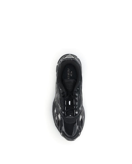 Reebok Black Polyethylene Athletic Sneakers