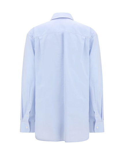 The Row Light Blue Cotton Shirt