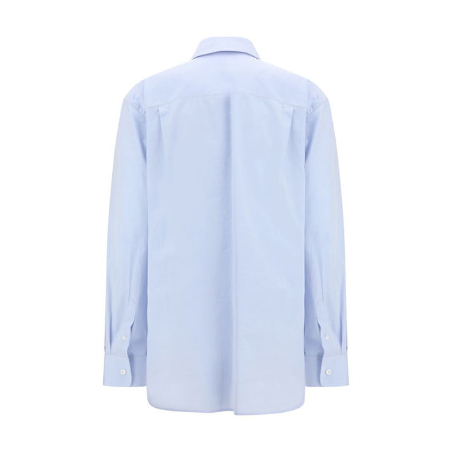 The Row Light Blue Cotton Shirt