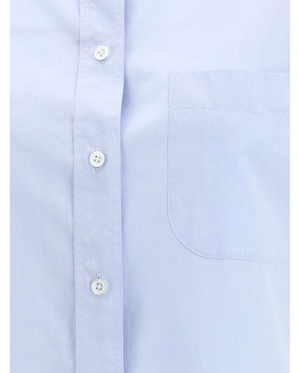 The Row Light Blue Cotton Shirt