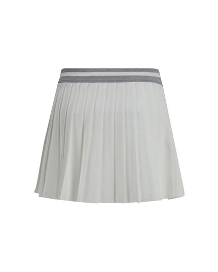 Brunello Cucinelli White Polyester Mini Skirt