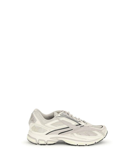 Reebok Beige Polyethylene Athletic Sneakers