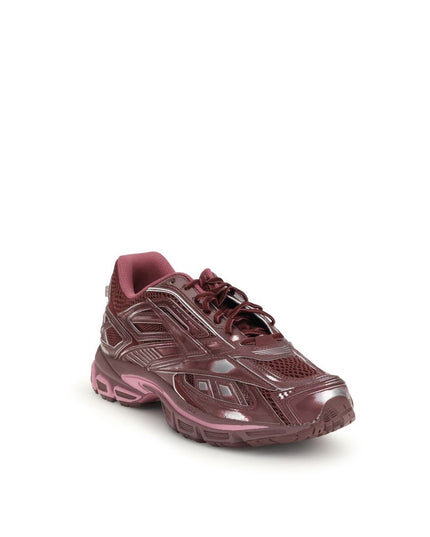 Reebok Bordeaux Polyethylene Athletic Sneakers