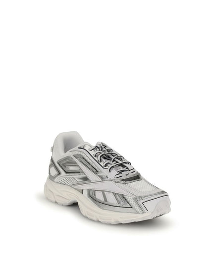 Reebok White Leather Athletic Sneakers