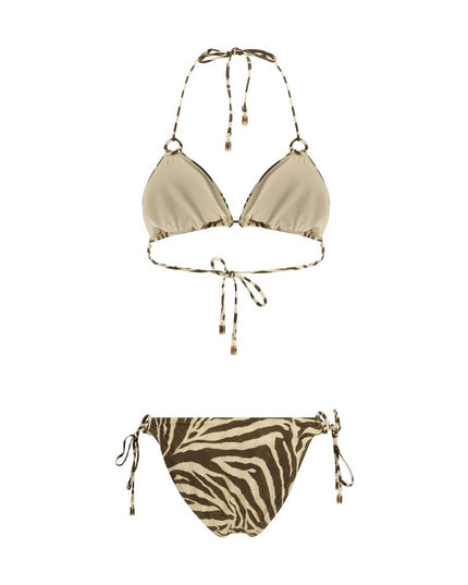 Zimmermann Brown Polyamide Bikini