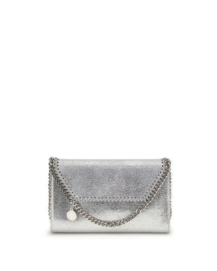 Stella McCartney Silver Polyester Shoulder Bag