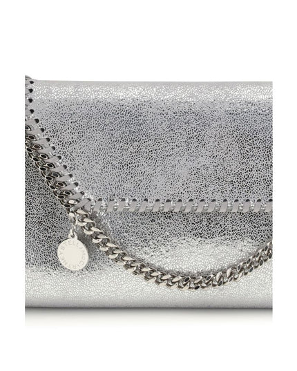 Stella McCartney Silver Polyester Shoulder Bag