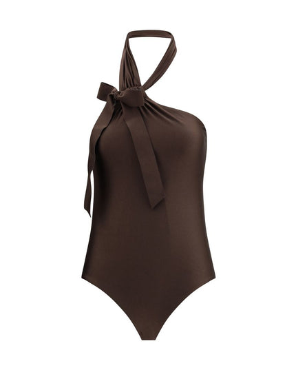 Zimmermann Brown Polyamide One-Piece Swimsuit