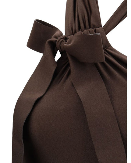 Zimmermann Brown Polyamide One-Piece Swimsuit