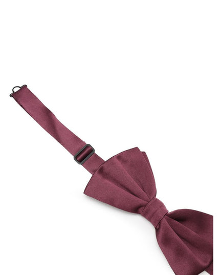 Dolce & Gabbana Bordeaux Silk Bowtie