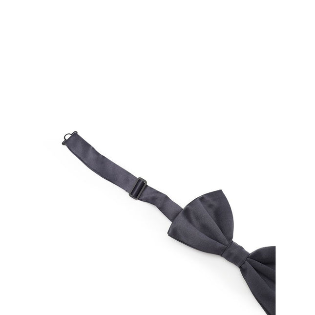 Dolce & Gabbana Gray Silk Bowtie