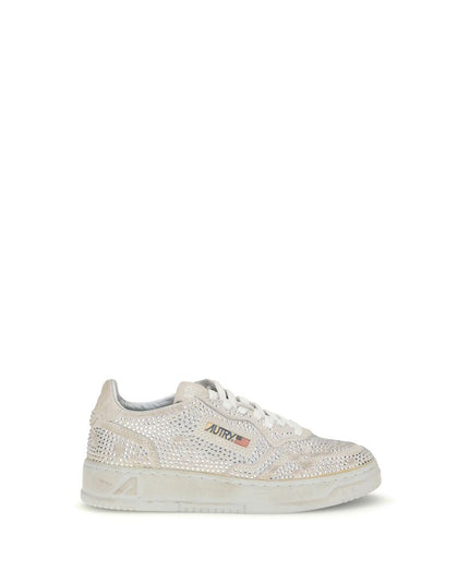 Autry White Rubber Low Top Sneakers