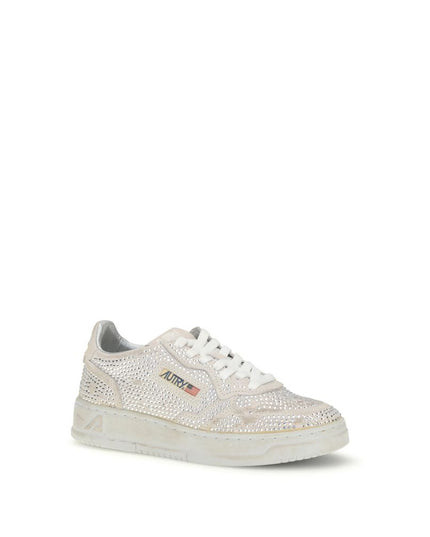 Autry White Rubber Low Top Sneakers