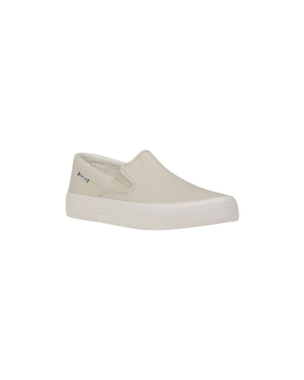 Tommy Hilfiger Jeans Beige Recycled Cotton Slip-On Loafers