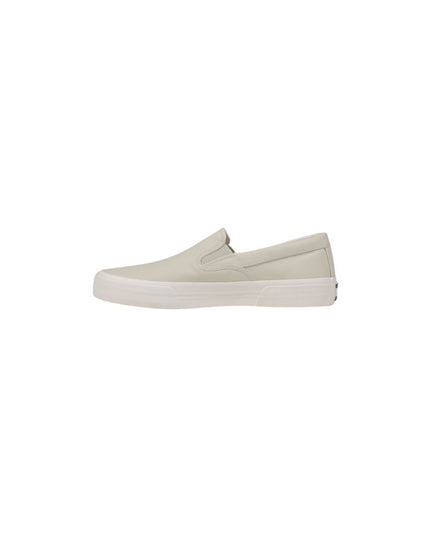 Tommy Hilfiger Jeans Beige Recycled Cotton Slip-On Loafers