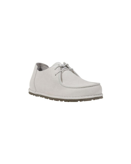 Birkenstock White Leather Slip-On Loafers