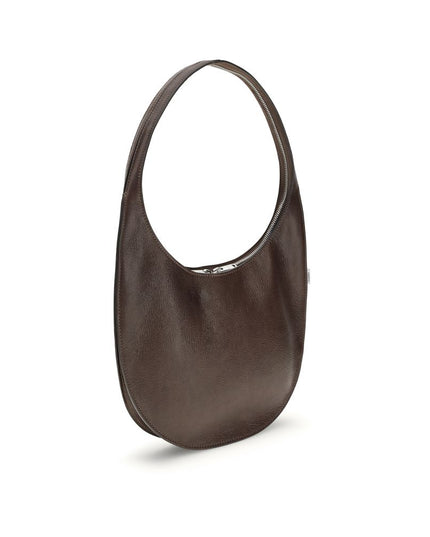 Coperni Brown Calf Leather Bos Taurus Shoulder Bag