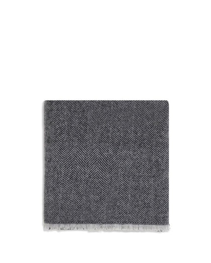 Brunello Cucinelli Gray Cashmere Scarf