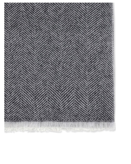 Brunello Cucinelli Gray Cashmere Scarf