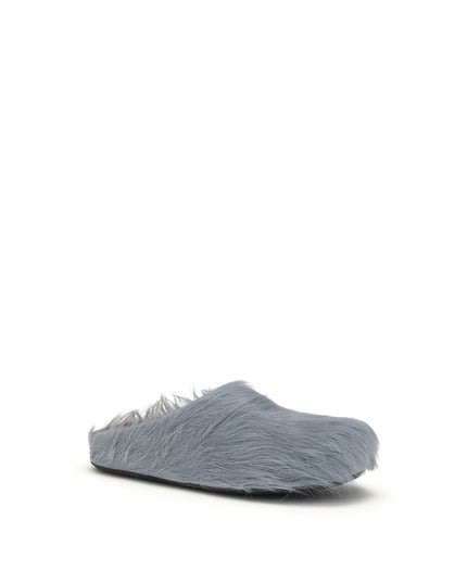 Marni Light Blue Rubber Mules