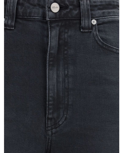 Khaite Gray Cotton Jeans Denim