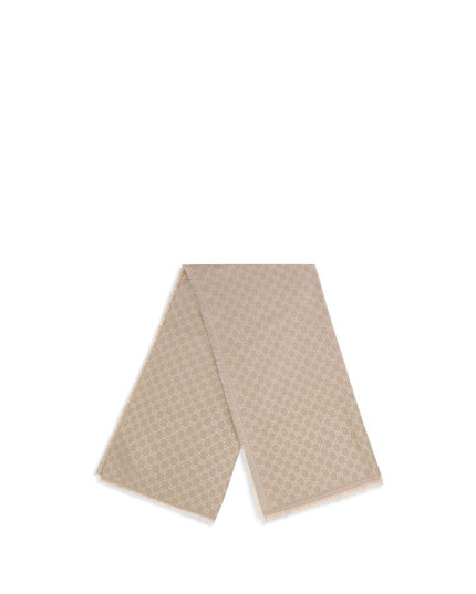 Gucci Beige Wool Scarf