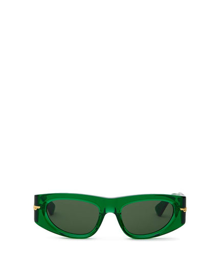 Bottega Veneta Green Acetate Sunglasses