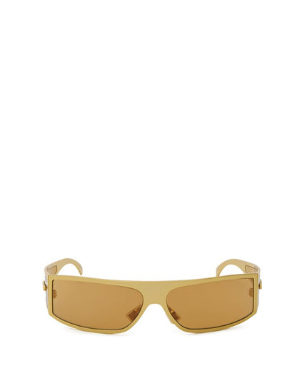 Bottega Veneta Gold Metal Sunglasses