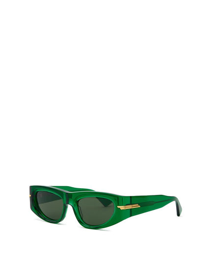 Bottega Veneta Green Acetate Sunglasses