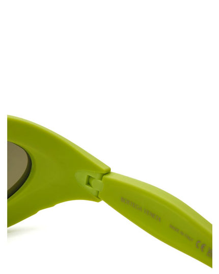 Bottega Veneta Yellow Acetate Sunglasses