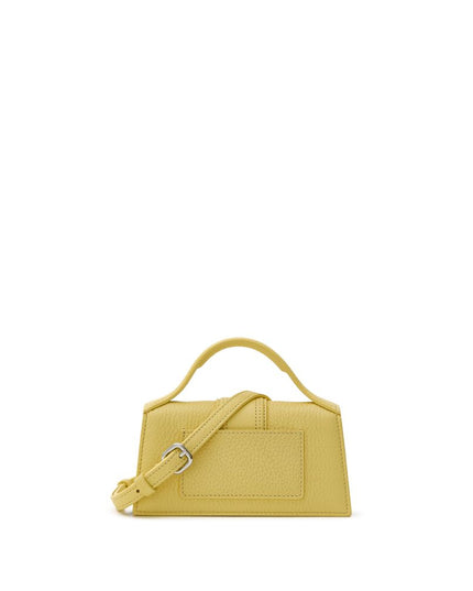 Jacquemus Yellow Leather Handbag