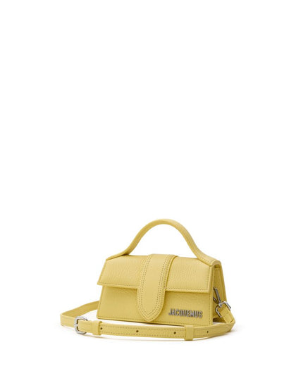 Jacquemus Yellow Leather Handbag