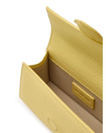 Jacquemus Yellow Leather Handbag