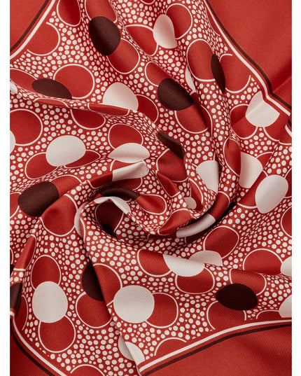 Tom Ford Red Silk Pocket Square