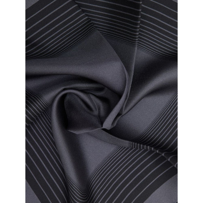 Tom Ford Gray Silk Pocket Square